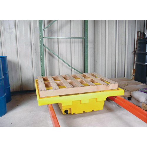 Ultra-Rack Sump&reg;, 51.5" L x 51.5" W x 12" H, 66 US gal. Capacity Chandler Sales