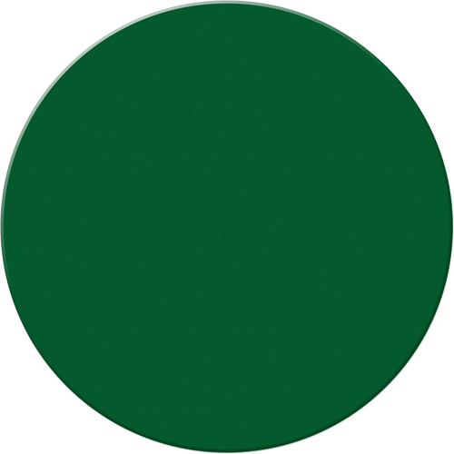 Armor Stripe Lean/5S Markers, Circle, 6" L x 6" W, Green, Plastic Chandler Sales
