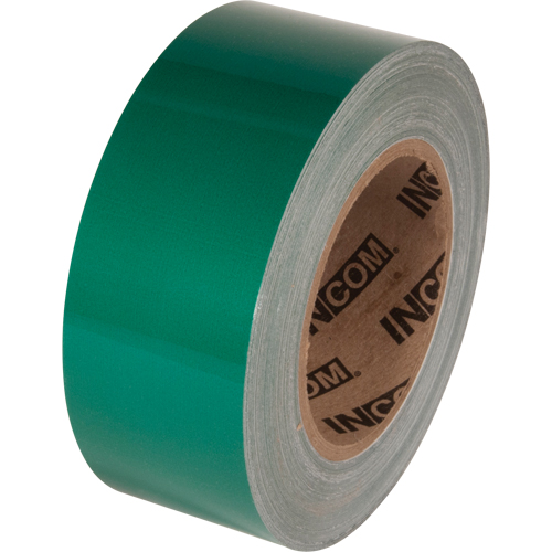 Tuff Mark&reg; Floor Marking Tape, 2" x 100', Polyester, Green Chandler Sales