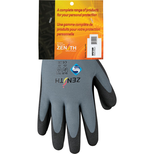 Gants enduits de premi&egrave;re qualit&eacute; ZX-30°, 8/Moyen, R&ecirc;vetement PVC, Calibre 15, Enveloppe en Nylon Chandler Sales