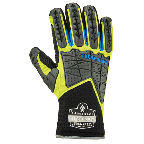Gants thermiques &eacute;tanches et performant r&eacute;duisant les impacts dorsaux ProFlex, Petit, Paume en Su&egrave;de, Poignet S&eacute;curit&eacute; Chandler Sales