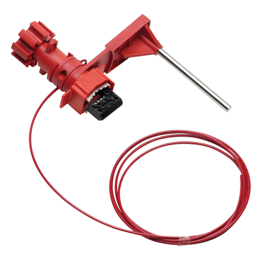 Petit dispositif de verrouillage avec bras de blocage pour valves, Type Universel Chandler Sales