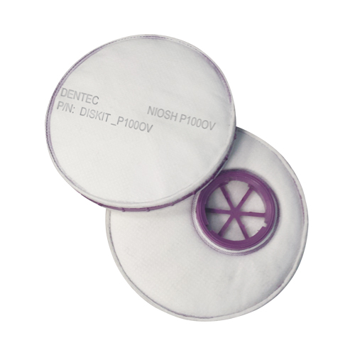 Filtre pour respirateur Diskit, Filtre contre les particules avec suppresion de vapeurs nuisibles, Vapeur organique/Filtre P100 Chandler Sales