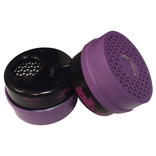 Cartouche pour respirateur, Combinaison cartouche et filtre contre les particules pour gaz/vapeurs, Vapeur organique/Filtre P100 Chandler Sales