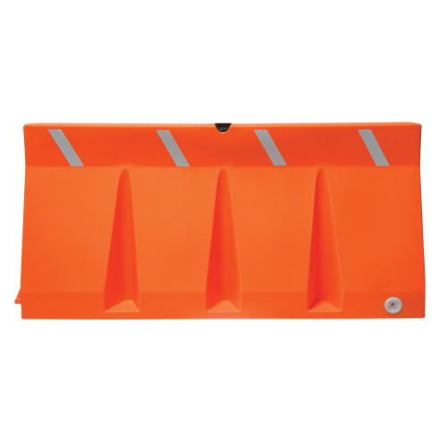 Barri&egrave;res de circulation, Rempli d'eau, 69,75" lo x 33,75" h, Orange Chandler Sales