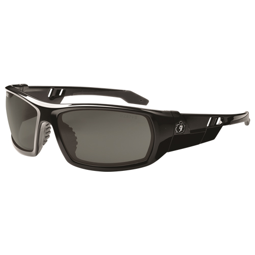 Skullerz&reg; Odin Safety Glasses, Grey/Smoke Lens, Anti-Scratch, ANSI Z87+/Meets/Exceeds CSA Z94.3 Chandler Sales