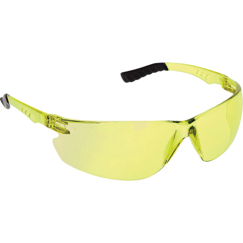 Lunettes de s&eacute;curit&eacute; Firebird Dynamic, Lentille Ambr&eacute;e, Anti-&eacute;gratignures/Antistatique, ANSI Z87+/R&eacute;pond ou surpasse la norme CSA Z94.3 Chandler Sales