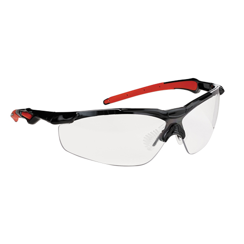 Lunettes de s&eacute;curit&eacute; s&eacute;rie Hawk Dynamic, Lentille Transparent, Antibu&eacute;e, ANSI Z87+/R&eacute;pond ou surpasse la norme CSA Z94.3 Chandler Sales