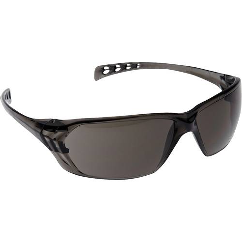 Lunettes de s&eacute;curit&eacute; Solus Dynamic, Lentille Fum&eacute;e, Anti-&eacute;gratignures/Antistatique, ANSI Z87+/R&eacute;pond ou surpasse la norme CSA Z94.3 Chandler Sales