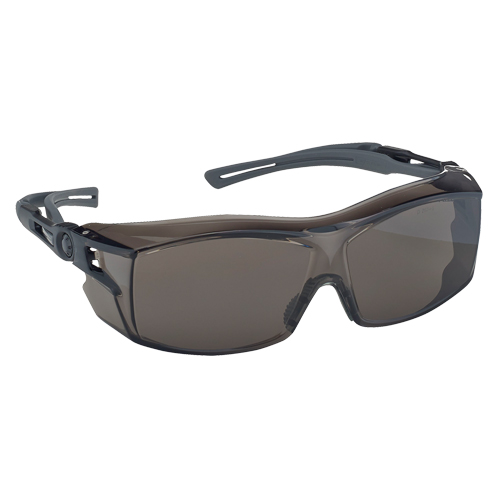 Dynamic OTG Extra Series Safety Glasses, Smoke Lens, Anti-Fog/Anti-Scratch, ANSI Z87+/Meets/Exceeds CSA Z94.3 Chandler Sales