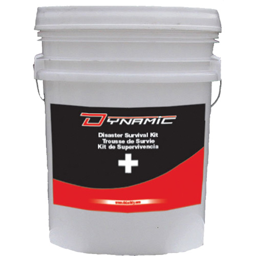 Trousse de premiers soins pour pr&eacute;paration aux situations d'urgence Dynamic, Dispositif m&eacute;dical Classe 1, Seau Chandler Sales