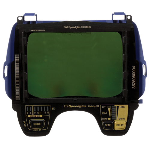 Filtre auto-assombrissant Speedglas 9100XXi, 4-1/5" la x 2-4/5" h Champ de vision, Pour utilisation avec Masques de soudage de s&eacute;rie 9100 Chandler Sales