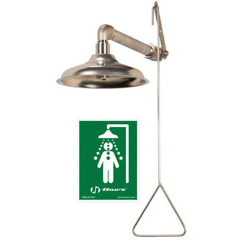 All Stainless Steel Drench Shower, Wall-Mount Chandler Sales