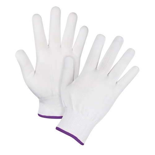 Seamless String Knit Gloves, Polyester, 15 Gauge, Ladies/X-Small Chandler Sales