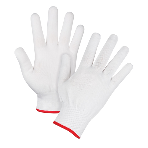 Seamless String Knit Gloves, Polyester, 15 Gauge, Ladies Chandler Sales