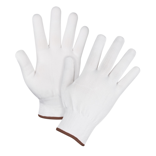 Gants tricot&eacute;s sans couture, Polyester, Calibre 15, Hommes Chandler Sales