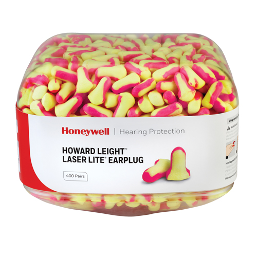 Howard Leight Laser Lite&reg; Earplugs, Bulk - Canister Chandler Sales