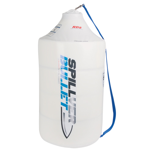 Barrage Spillver Bullet, Huile seulement, 100' lo x 5" la, Absorption 28 gal. Chandler Sales