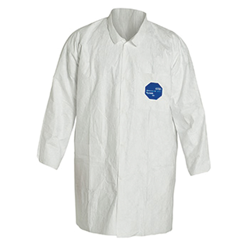 Lab Coat, Tyvek&reg; 400, White, 6X-Large Chandler Sales