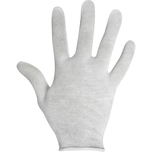 Inspection Gloves, Cotton, Unhemmed Cuff, X-Large Chandler Sales
