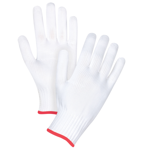 Gants tricot&eacute;s sans couture, Polyester, Calibre 10, Petit Chandler Sales