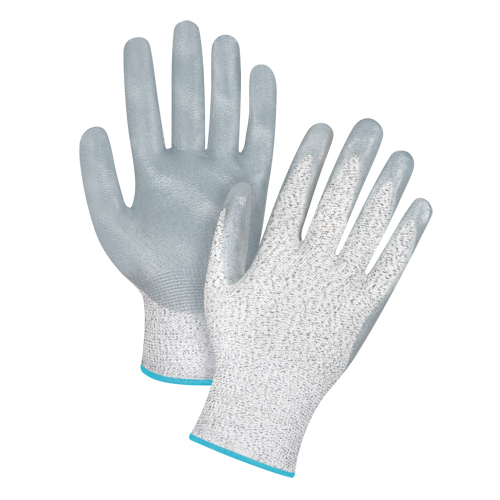 Gants haute performance r&eacute;sistants &agrave; la coupe, Taille T-Grand/10, Calibre 13, Rev&ecirc;tement Nitrile, Enveloppe en PEHP, ANSI/ISEA 105 niveau 4/EN 388 niveau 5 Chandler Sales