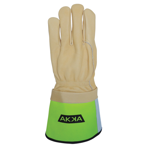 Lineman's Gloves, Large, Grain Cowhide Palm Chandler Sales