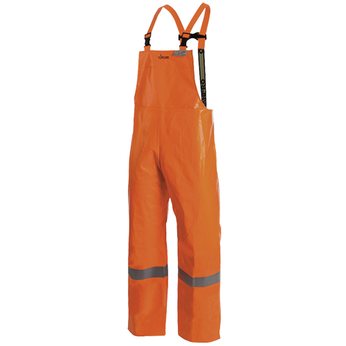 P162 041 Pantalon &agrave; bavette ignifuge Utili-Gard, Petit, Orange haute visibilit&eacute; Chandler Sales