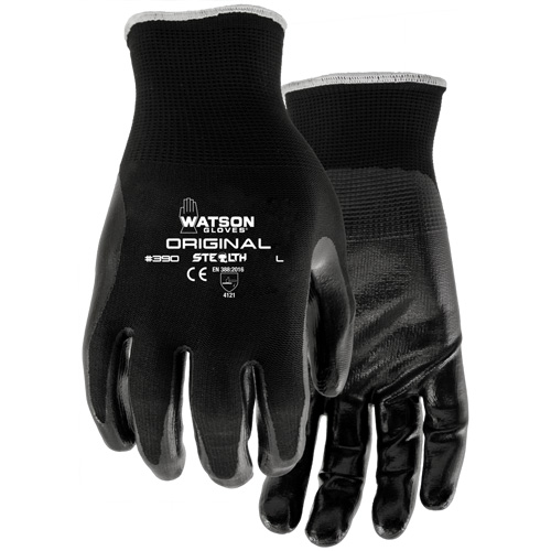 Gants enduits Stealth Original, 7/Petit, R&ecirc;vetement Nitrile, Calibre 13, Enveloppe en Nylon Chandler Sales