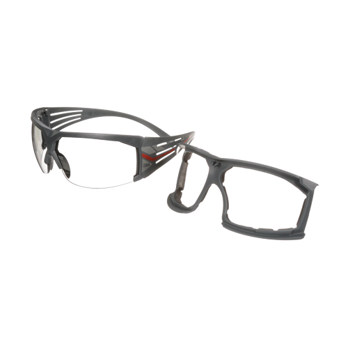 SecureFit 600 Series Safety Glasses with Gasket, Grey/Indoor/Outdoor Lens, Anti-Fog, ANSI Z87+/Meets/Exceeds CSA Z94.3 Chandler Sales