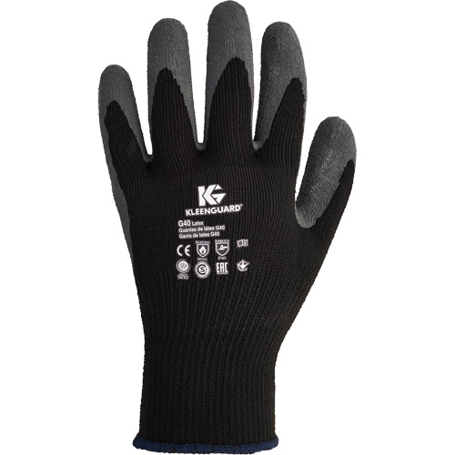 Gants polyvalents KleenGuard G40, 7/Petit, R&ecirc;vetement Latex de caoutchouc, Calibre 10, Enveloppe en Polyester/Coton Chandler Sales