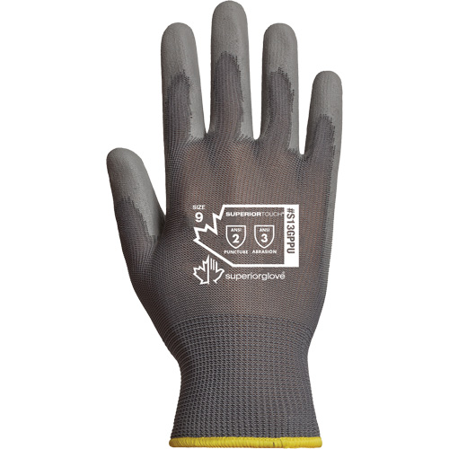 Gants tricot&eacute; Superior Touch, 8, R&ecirc;vetement Polyur&eacute;thane, Calibre 13, Enveloppe en Polyester Chandler Sales