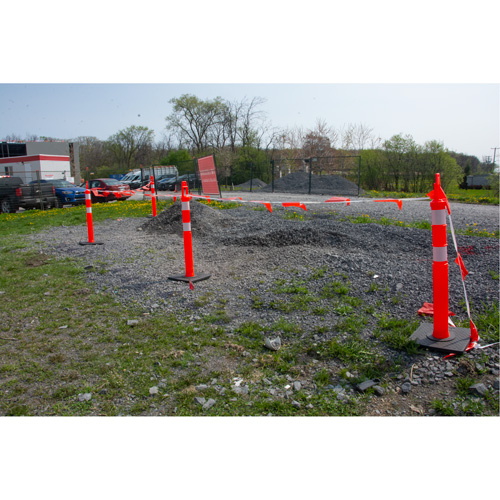 Premium Delineator Post, 42" H, Orange Chandler Sales