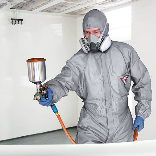 ProPlus Gard Protective Coveralls, Nylon, 2X-Large, Grey Chandler Sales