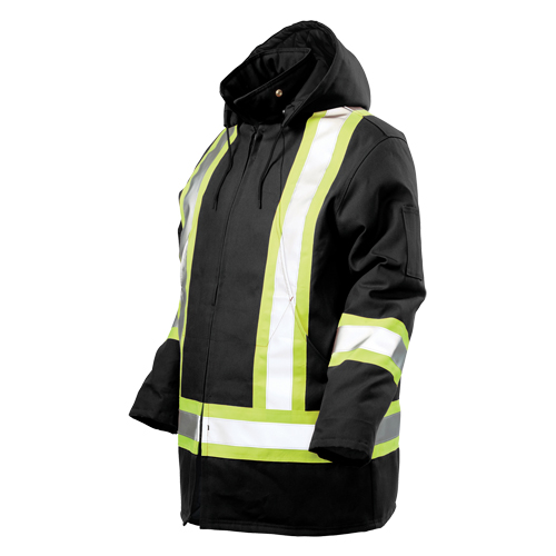 Parka de s&eacute;curit&eacute;, Noir, Grand Chandler Sales