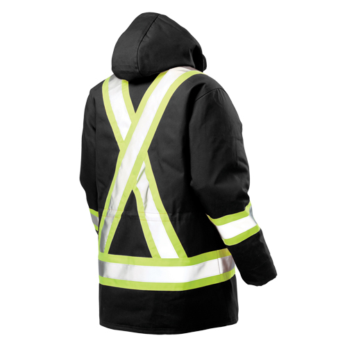 Parka de s&eacute;curit&eacute;, Noir, Grand Chandler Sales