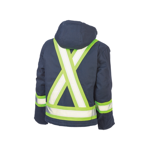 Safety Jacket, Navy Blue, Large Chandler Sales