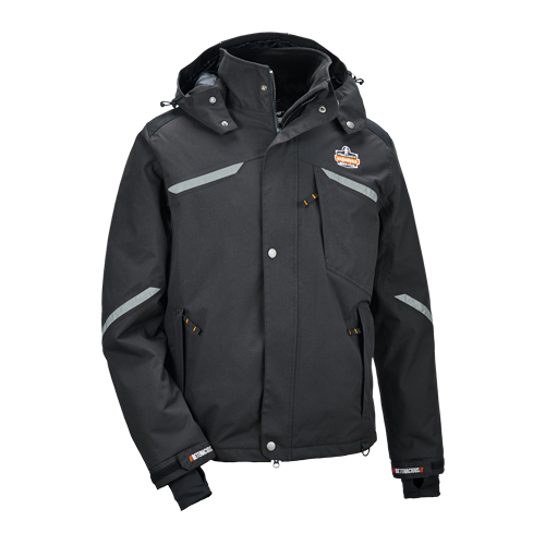 Manteau thermique N-Ferno 6466, Hommes, Petit, Noir Chandler Sales