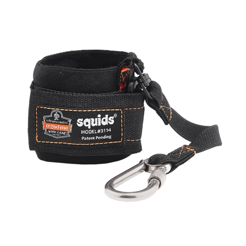 Squids&reg; 3114 Pull-On Wrist Lanyard with Carabiner Chandler Sales