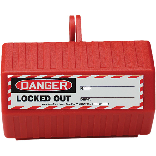 Stopout&reg; StopPlug Lockout, Plug Type Chandler Sales
