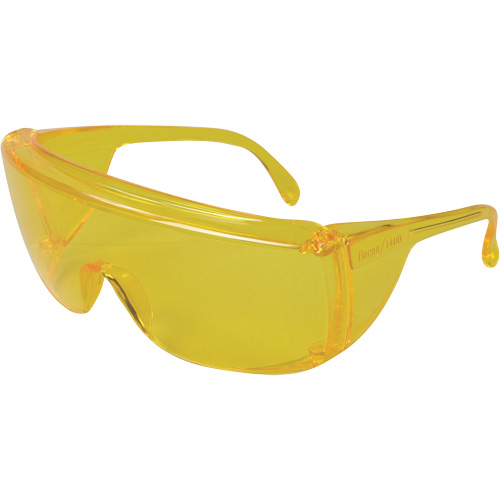 Lunettes de s&eacute;curit&eacute; s&eacute;rie 1400 Veratti Tuff Spec, Lentille Ambr&eacute;e, ANSI Z87+/R&eacute;pond ou surpasse la norme CSA Z94.3 Chandler Sales