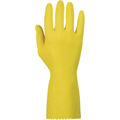 ChemStop Gloves, Size Small/7, 12" L, Latex, Flock-Lined Inner Lining, 12-mil Chandler Sales