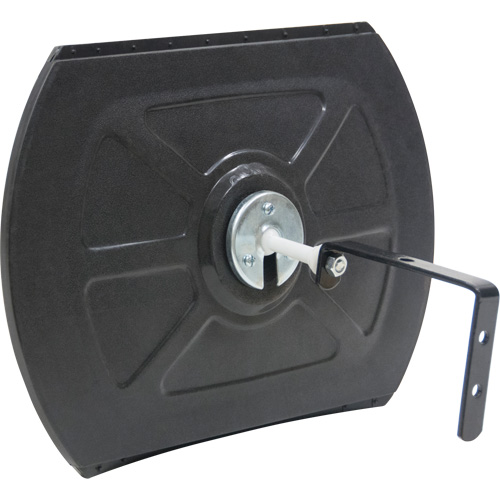 Miroir convexe rectangulaire/rond avec support, 12" h x 18" la, Int&eacute;rieur/Ext&eacute;rieur Chandler Sales