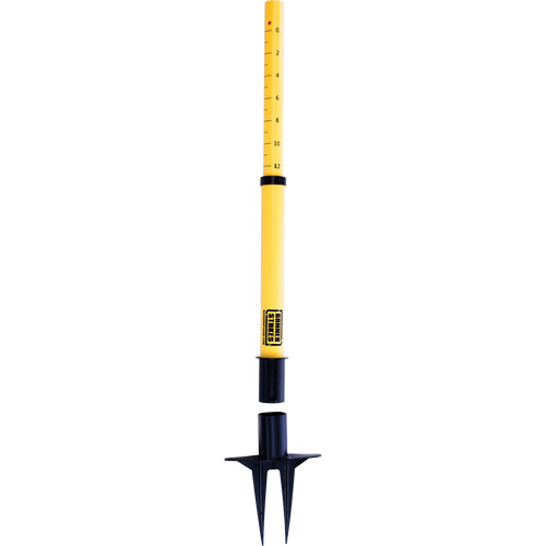 Montants de barri&egrave;re PLUS, Hauteur de 42", Jaune Chandler Sales