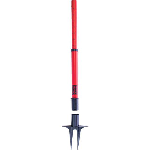Montant de barri&egrave;re PLUS, Hauteur de 42", Rouge Chandler Sales