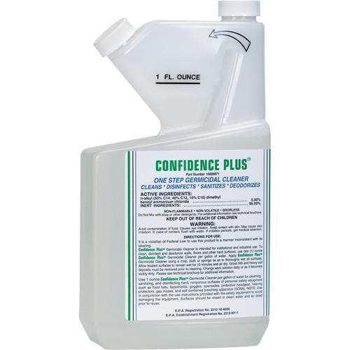 Confidence Plus Germicidal Respirator Cleaner, Liquid Chandler Sales