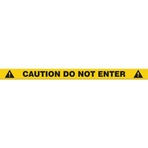 Tough-Mark Heavy-Duty Floor Marking, Rectangle, 48" L x 2" W, Yellow, Polyethylene Chandler Sales