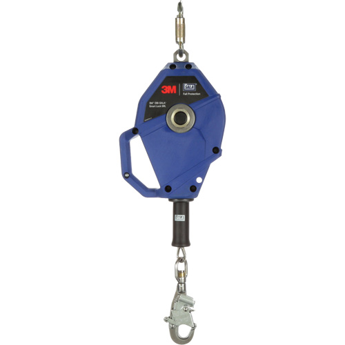 Cordage de s&eacute;curit&eacute; autor&eacute;tractable avec verrouillage intelligent, 20', Acier inoxydable, Pivotant Chandler Sales