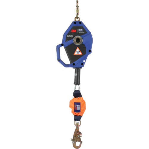 Smart Lock Self-Retracting Lifeline, 20', Galvanized Steel, Swivel Chandler Sales