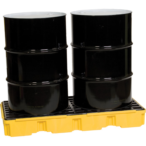 Plateforme de d&eacute;versement modulaire, Capacit&eacute; de d&eacute;versement 30 gal. US, 51,5'' x 26,25" x 6,5" Chandler Sales